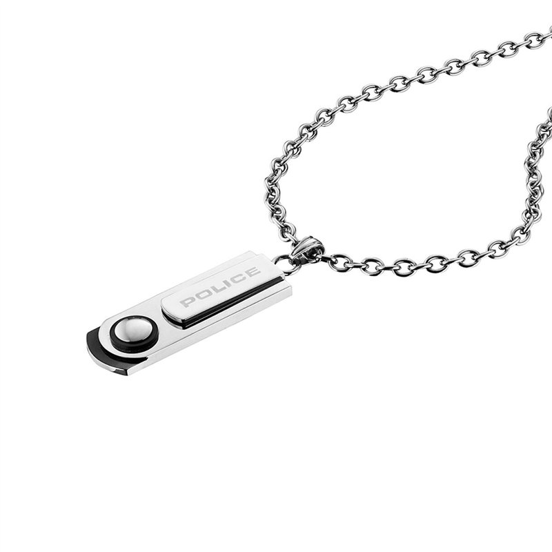 Pendentif Homme Police PJ24921PSS-01 50 cm