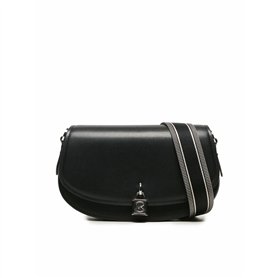 Sac à Bandoulière Michael Kors Mila Noir 25 x 14 x 6 cm