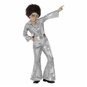 Déguisement pour Enfants Disco Argenté