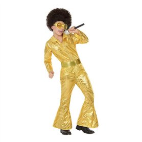 Déguisement pour Enfants Disco Doré (2 Pièces) (2 pcs)