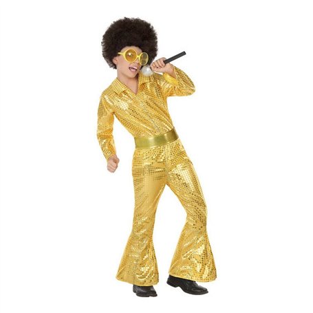 Déguisement pour Enfants Disco Doré (2 Pièces) (2 pcs)