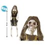 Décoration d'Halloween Squelette Égyptien 40 cm