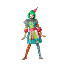 Déguisement pour Enfants Femme Clown 7-9 Ans