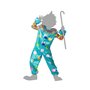 Déguisement pour Enfants Clown 5-6 Ans