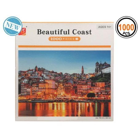 Puzzle Beautiful Coast 1000 Pièces