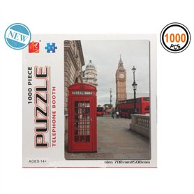 Puzzle Telephone Booth 1000 Pièces