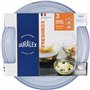 Set de Bols Duralex   Bleu Avec couvercle 3 Pièces (4 Unités)  