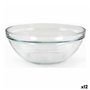 Saladier Duralex Lys Transparent Verre 2,4 L (12 Unités)  
