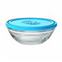 Panier-repas rond avec couvercle Duralex FreshBox Bleu 500 ml (12 Unités)