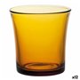 Set de Verres Duralex Lys Ambre 6 Pièces 210 ml (12 Unités)