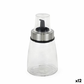 Huilier Quttin Transparent Argenté verre 200 ml 6,5 x 6,5 x 12,5 cm (12 Unités)