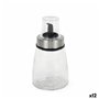 Huilier Quttin Transparent Argenté verre 200 ml 6,5 x 6,5 x 12,5 cm (12 Unités)