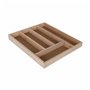 Range-couverts Quttin Quttin Bois 33 x 28 x 3,5 cm (12 Unités)