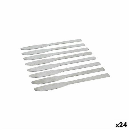 Ensemble de Couteaux Privilege Argenté Acier inoxydable 19,8 cm 8 Pièces (24 Unités)
