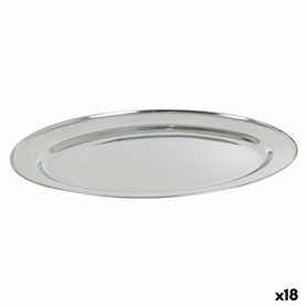 Plat à Gratin Quttin Quttin Acier inoxydable Oblongue 40,5 x 26,5 cm (18 Unités)