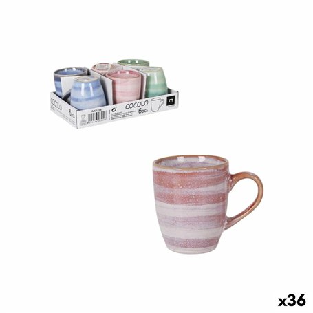 Tasse de café et de thé La Mediterránea Cocolo 90 ml (36 Unités)