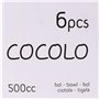 Bol La Mediterránea Cocolo 500 ml 0,5 L (24 Unités)