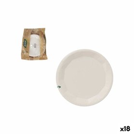 Service de vaisselle Algon Blanc 22 cm 25 Pièces (18 Unités)