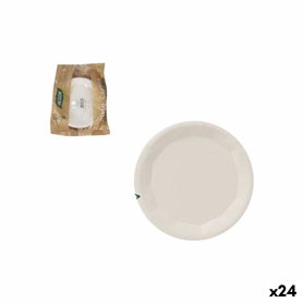 Service de vaisselle Algon Blanc 17 cm 10 Pièces (24 Unités)