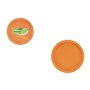 Service de vaisselle Algon Orange 20 cm 10 Pièces (24 Unités)