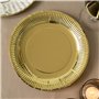 Service de vaisselle Algon Doré 18 cm 12 Pièces (18 Unités)