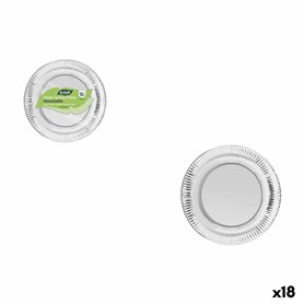 Service de vaisselle Algon Argenté 18 cm 12 Pièces (18 Unités)