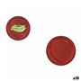 Service de vaisselle Algon Rouge 20 cm 10 Pièces (18 Unités)