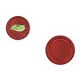 Service de vaisselle Algon Rouge 20 cm 10 Pièces (18 Unités)