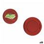 Service de vaisselle Algon Rouge 23 cm 10 Pièces (18 Unités)