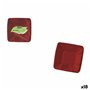 Service de vaisselle Algon Rouge 18 cm 12 Pièces (18 Unités)