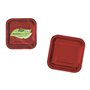 Service de vaisselle Algon Rouge 23 cm 10 Pièces (18 Unités)