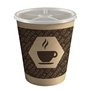 Set de Verres Algon Marron 200 ml 10 Pièces (18 Unités)