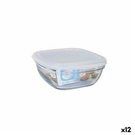 Boîte à lunch Duralex Blanc Transparent 610 ml (12 Unités)