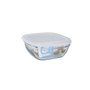 Boîte à lunch Duralex Blanc Transparent 610 ml (12 Unités)