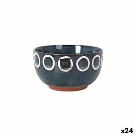 Bol La Mediterránea Almudena Bleu Ø 13,5 cm (24 Unités)