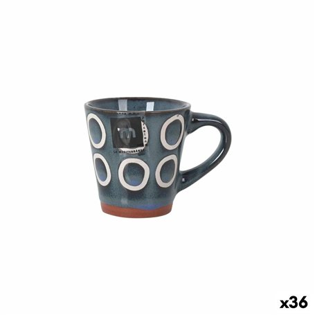 Tasse La Mediterránea Almudena Bleu 90 ml (36 Unités)