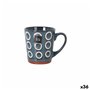 Tasse mug La Mediterránea Almudena Bleu 200 ml (36 Unités)
