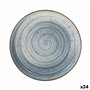 Plat à Gratin La Mediterránea Swirl Ronde Ø 15,4 x 2,1 cm (24 Unités)