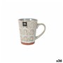 Tasse mug La Mediterránea Almudena Gris 330 ml (36 Unités)