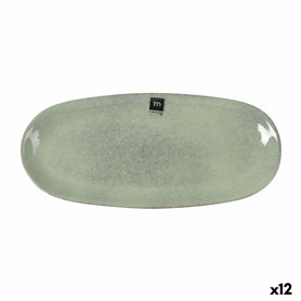 Plat à Gratin La Mediterránea Macarella green Oblongue 33 x 14,8 x 2,7 cm (12 Unités)