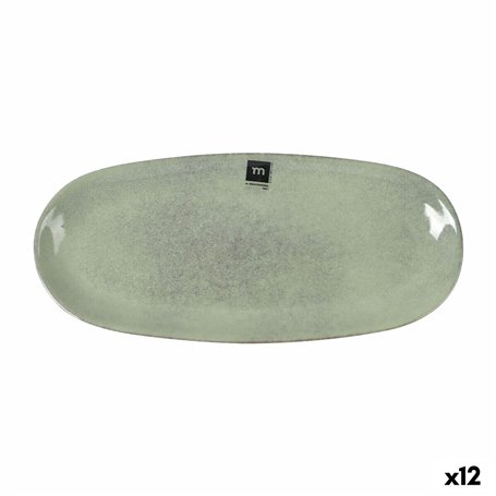 Plat à Gratin La Mediterránea Macarella green Oblongue 33 x 14,8 x 2,7 cm (12 Unités)