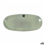 Plat à Gratin La Mediterránea Macarella green Oblongue 33 x 14,8 x 2,7 cm (12 Unités)