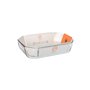 Plat à Gratin MasterChef Rectangulaire 2,2 L 27 x 18 cm (5 Unités)