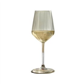 Set de verres à vin Inde Carre optics 380 ml 6 Pièces