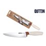 Couteau de cuisine Quttin Terra 20 cm (24 Unités)