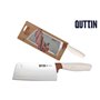 Couteau de cuisine Quttin Terra 17,5 cm (8 Unités)