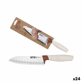 Couteau de cuisine Quttin Terra 17 cm (24 Unités)