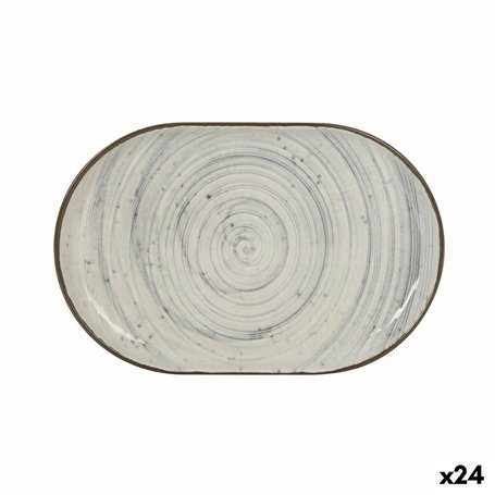 Plat à Gratin La Mediterránea Vortex Oblongue 20 x 13 x 2 cm (24 Unités)