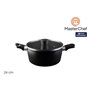 Casserole avec Couvercle MasterChef 24 cm (4 Unités)