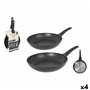 Ensemble de poêles MasterChef 24 cm 20 cm (4 Unités)